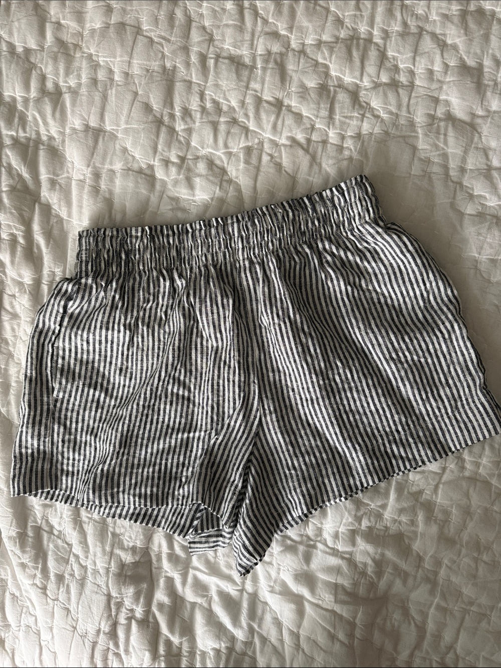 Reformation Mila Linen shorts